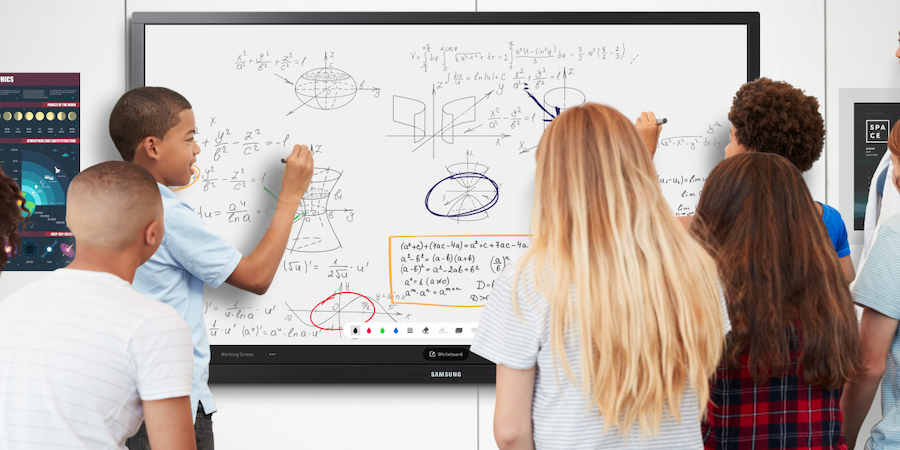 Interactive touch display